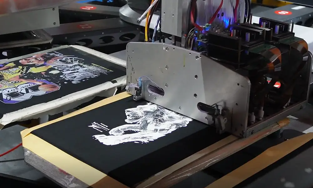 White ink DTG printer White ink DTG printer